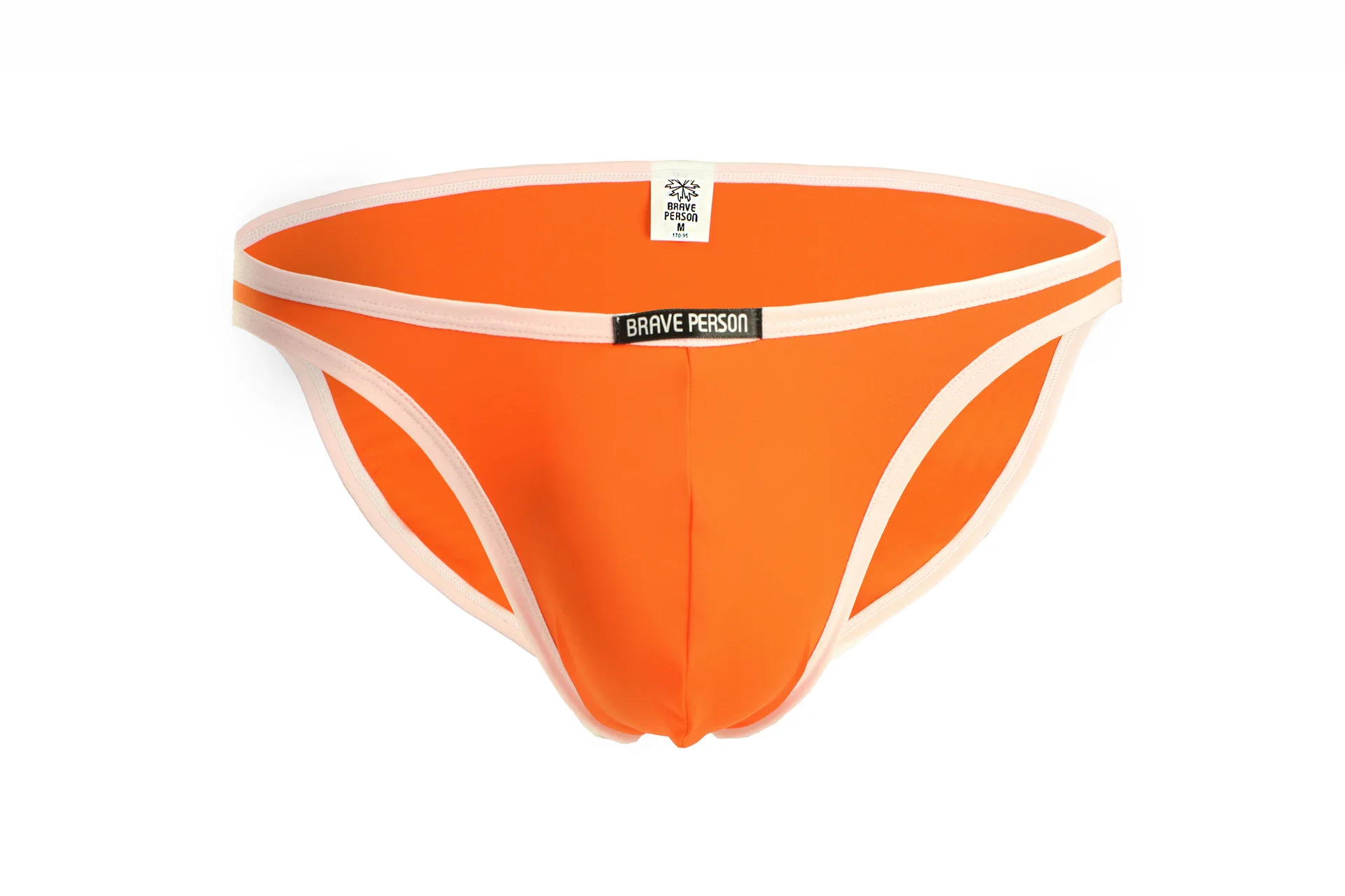 Трусы брифы мужские однотонные из нейлона с низкой талией 4 шт./лот |