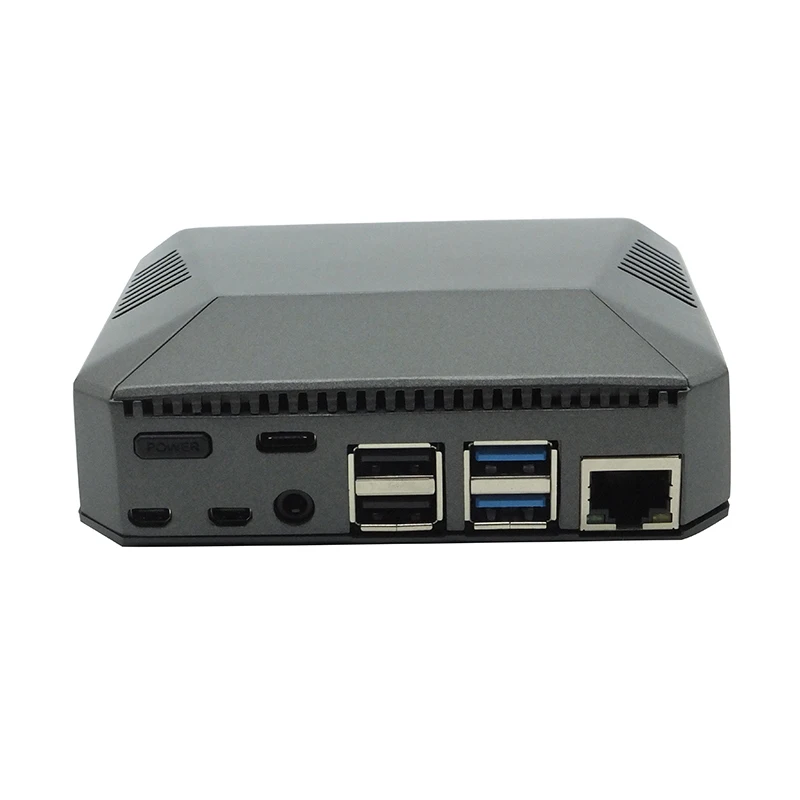 Чехол для Raspberry Pi из АБС пластика корпус с одним и двумя вентиляторами охлаждения