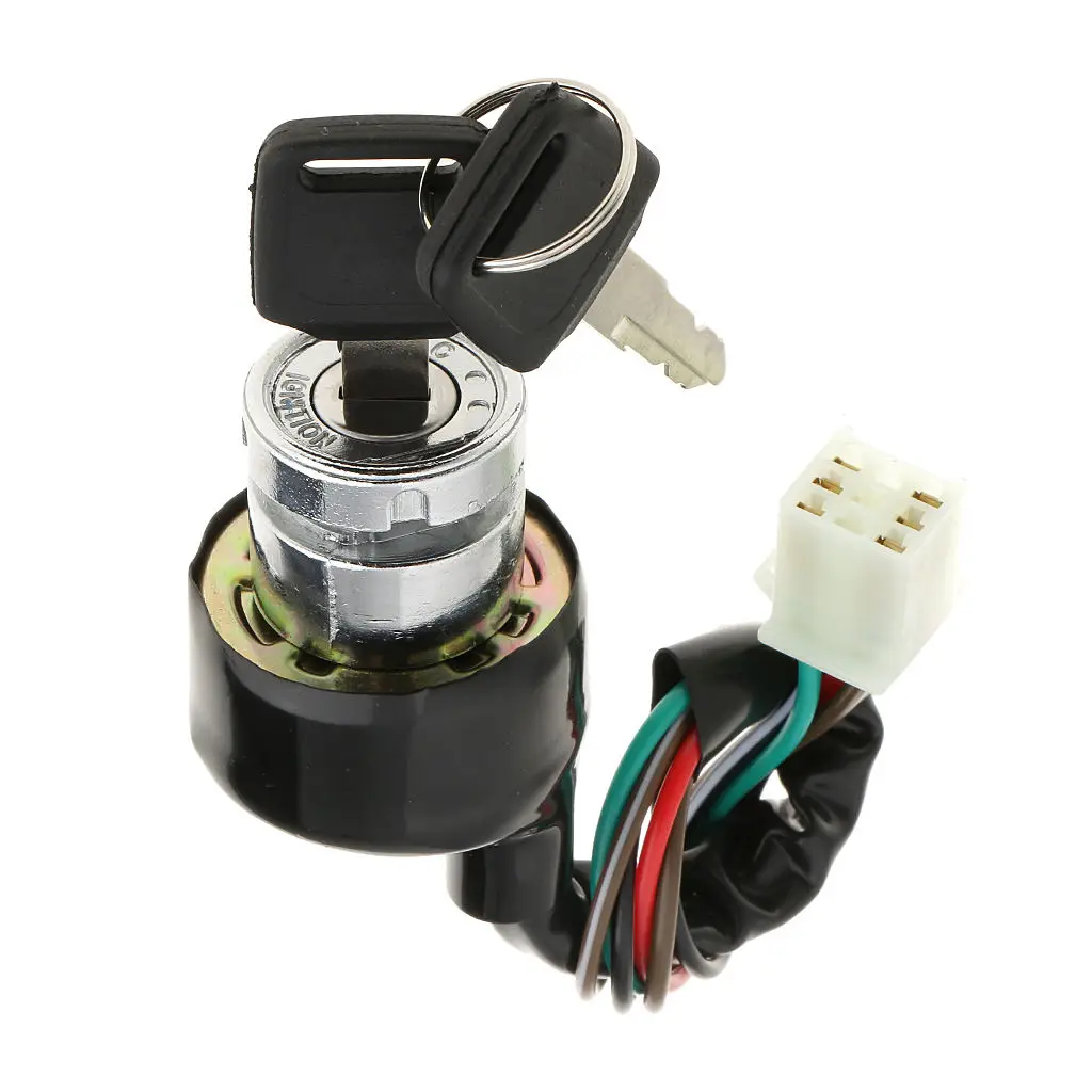 

Ignition Switch 6 Wire 3 Position for Motorcycle Scooter Quad Bike Go-Kart