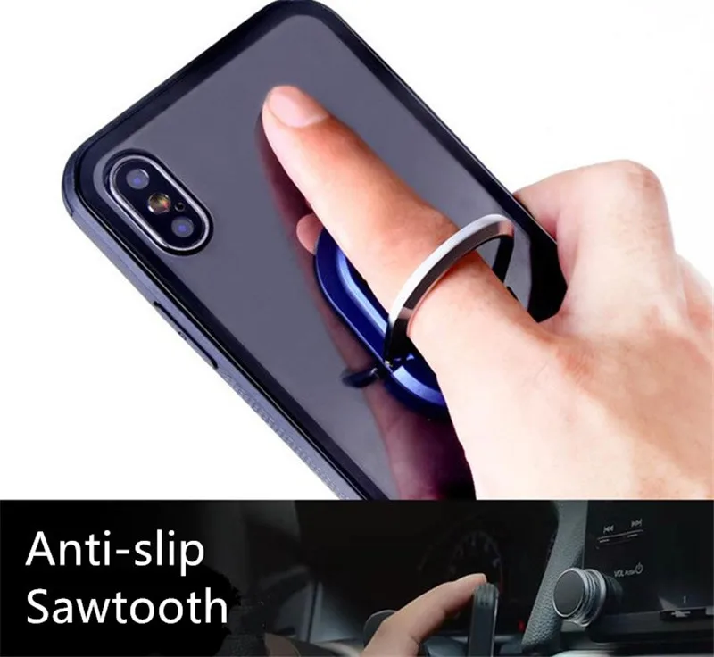 Держатель для смартфона Flexiclip в автомобиль вращающаяся подставка с креплением на