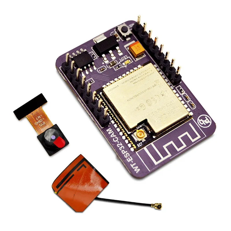 

ESP32-CAM Development Board Bluetooth WiFi Module for Arduino Supports OV2640/OV7670 Cameras