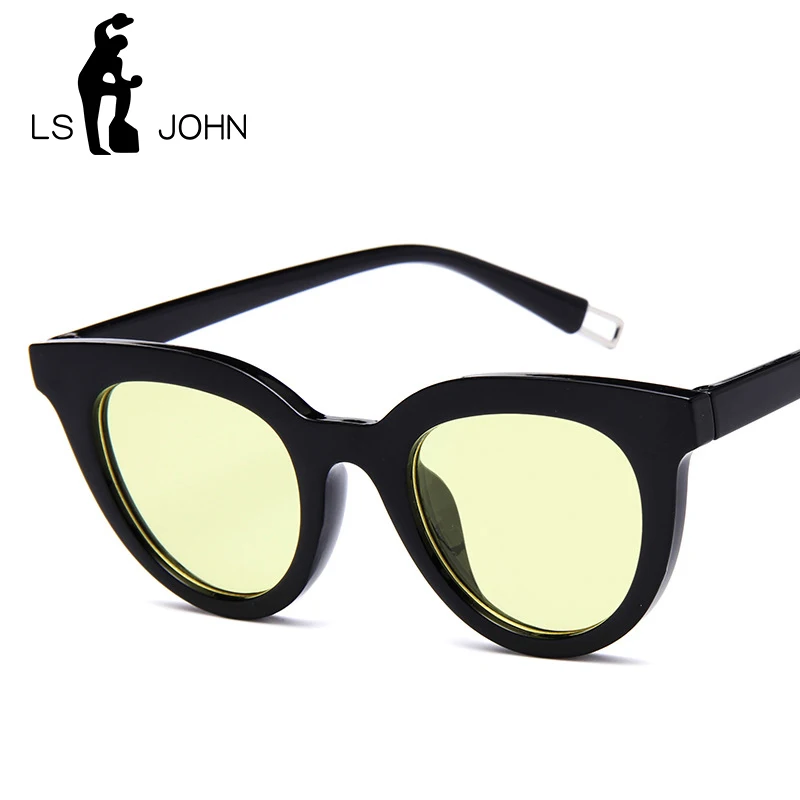 Солнечные очки LS JOHN в винтажном стиле UV400 женские солнцезащитные аксессуары