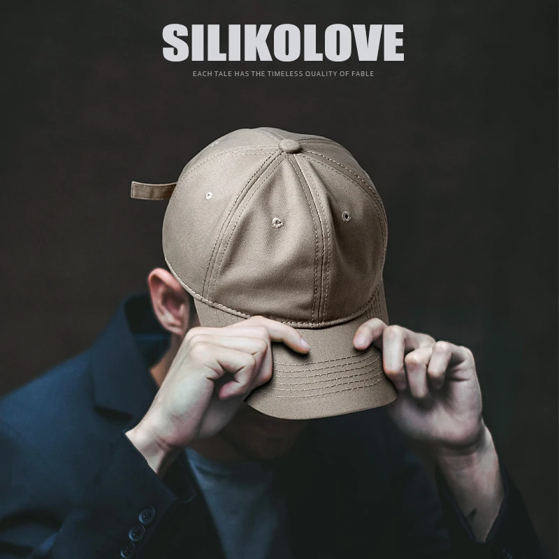 

SILIKOLOVE Solid Color Hats for Women Baseball Adjustable Cotton Outdoor Caps for Men Sports Gorras