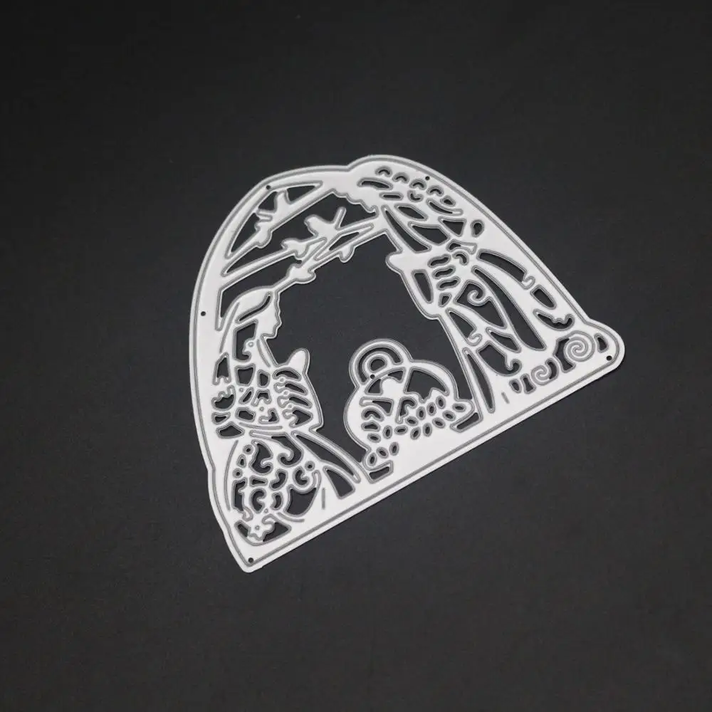 

Two women cutting mold DIY scrapbook album decoration supplies clear stamp mold paper card