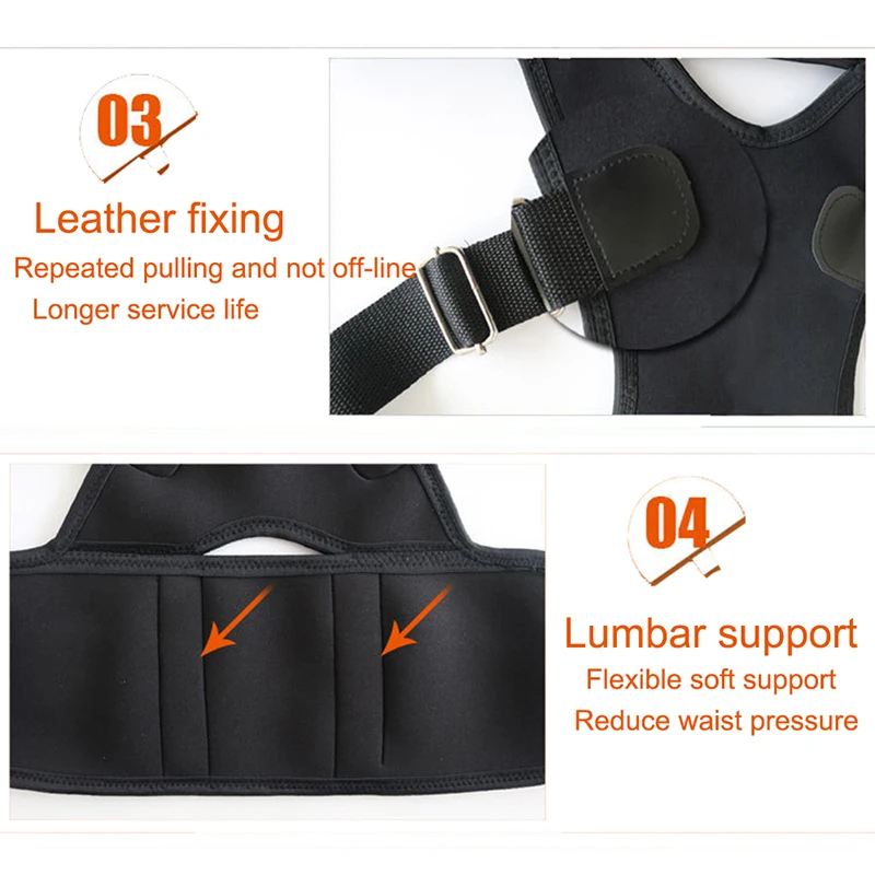 Регулируемый Ортопедический Корсет поддержка спины коррекция пояса позвоночник