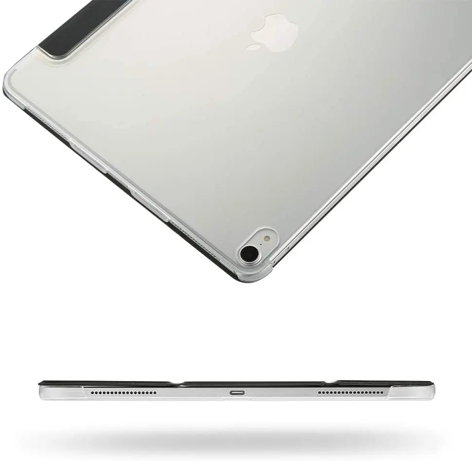 Чехол EasyAcc для iPad Pro 12 9 черный чехол из искусственной кожи мягкий силиконовый