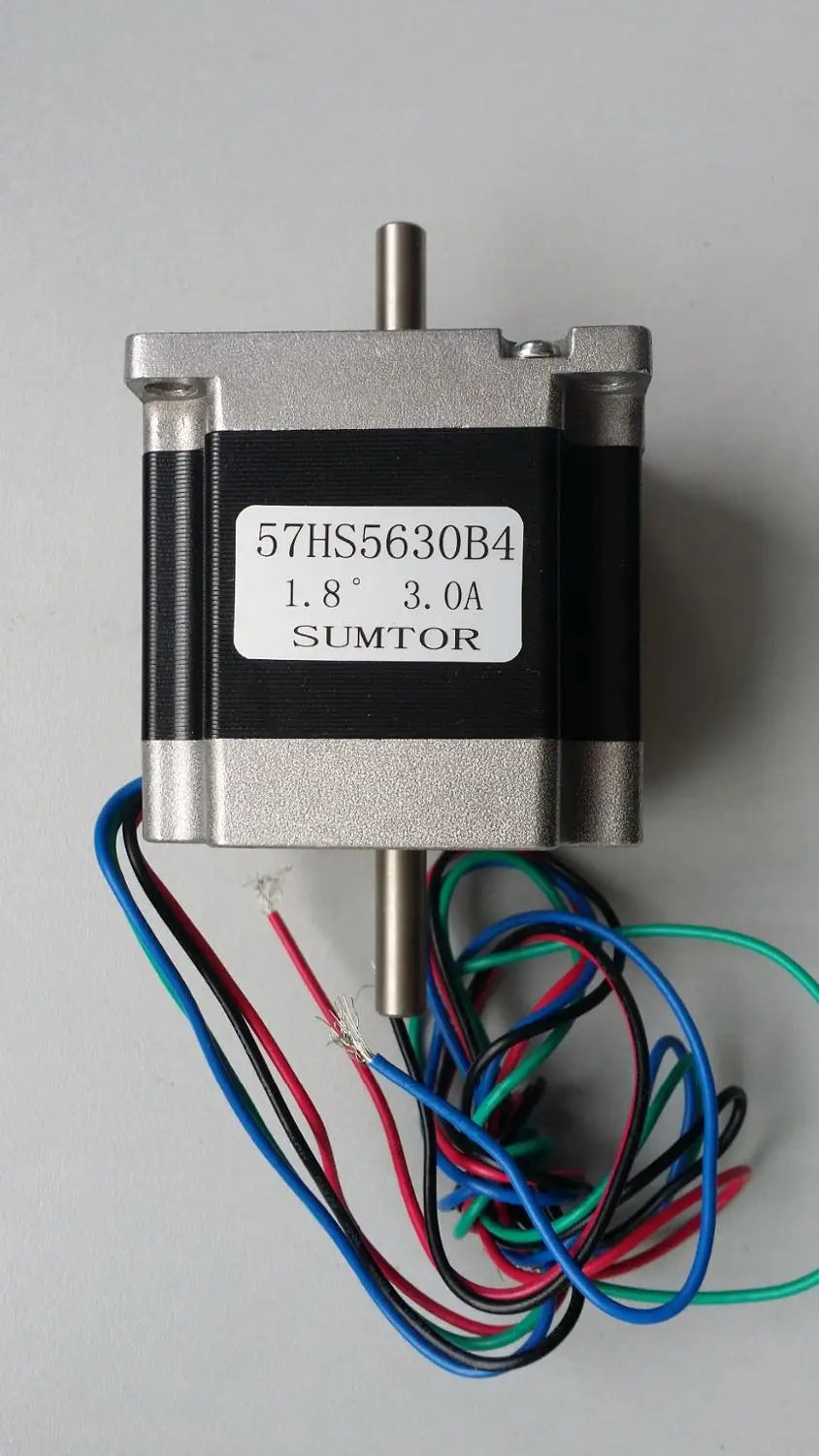 

NEMA 23 Stepper Motor Dual Shaft 6.35 mm 1.2N. m ( 167oz-in ) longitud de cuerpo 56 mm CNC Motor paso a paso nema23