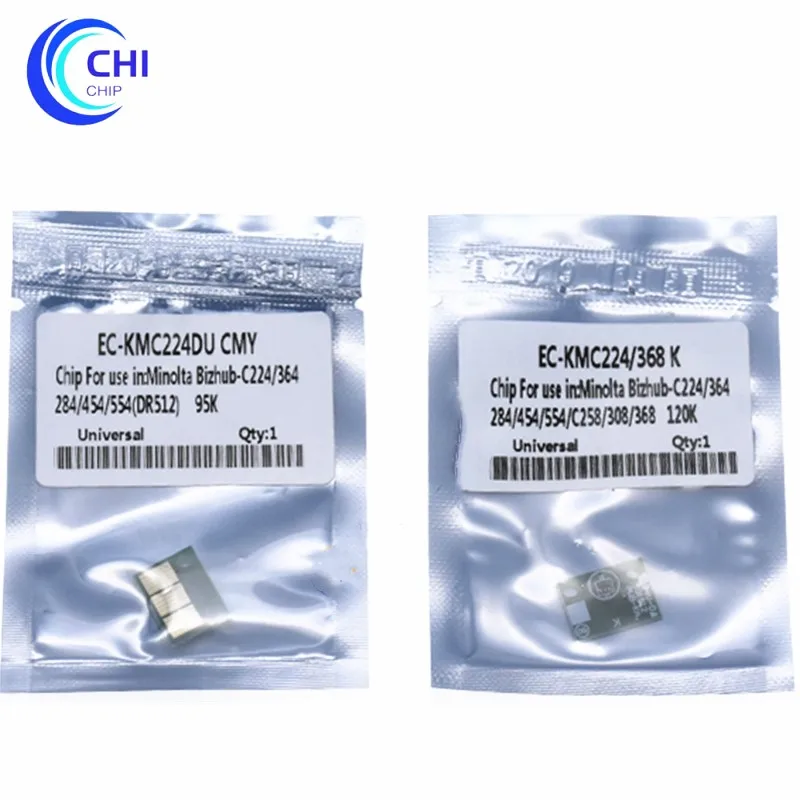 Барабанная микросхема DR512 DR-512 для Konica Minolta Bizhub C224E C284E C364E C454E C224 C364 C284 C454 C554 DR 512 4 шт. |