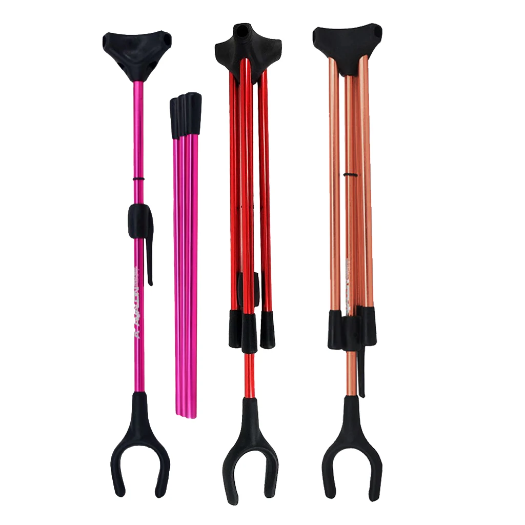 

Foldable Archery Bow Stand Rack Recurve Bow Holder Tripod Design Hanger
