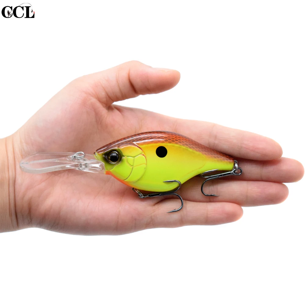 CCLTBA 110 мм 22 5 г Crankbait глубокая и длинная жесткая рукоятка для губ наживка с двумя