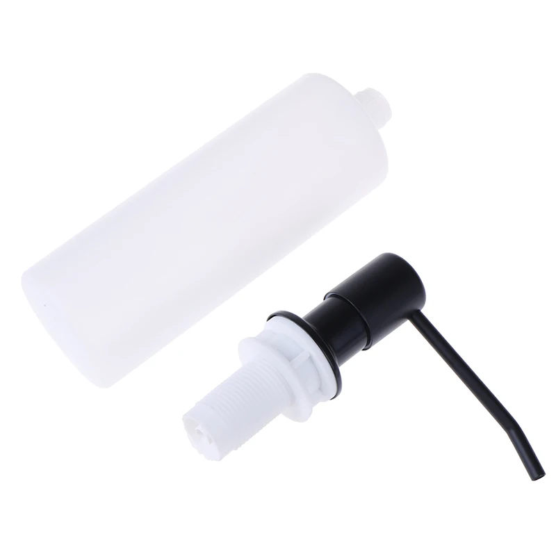 Кухонная раковина на бортике диспенсер для мыла кухонный никель Матовый жидкого