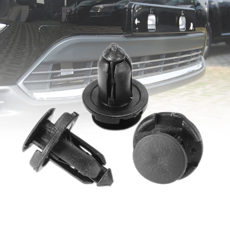 

9mm 50pc Clips Auto Bumper Fender Buckle Mudflap Splash Guard Rivet Push Clips Retainer For Mitsubishi Endeavor Outlander