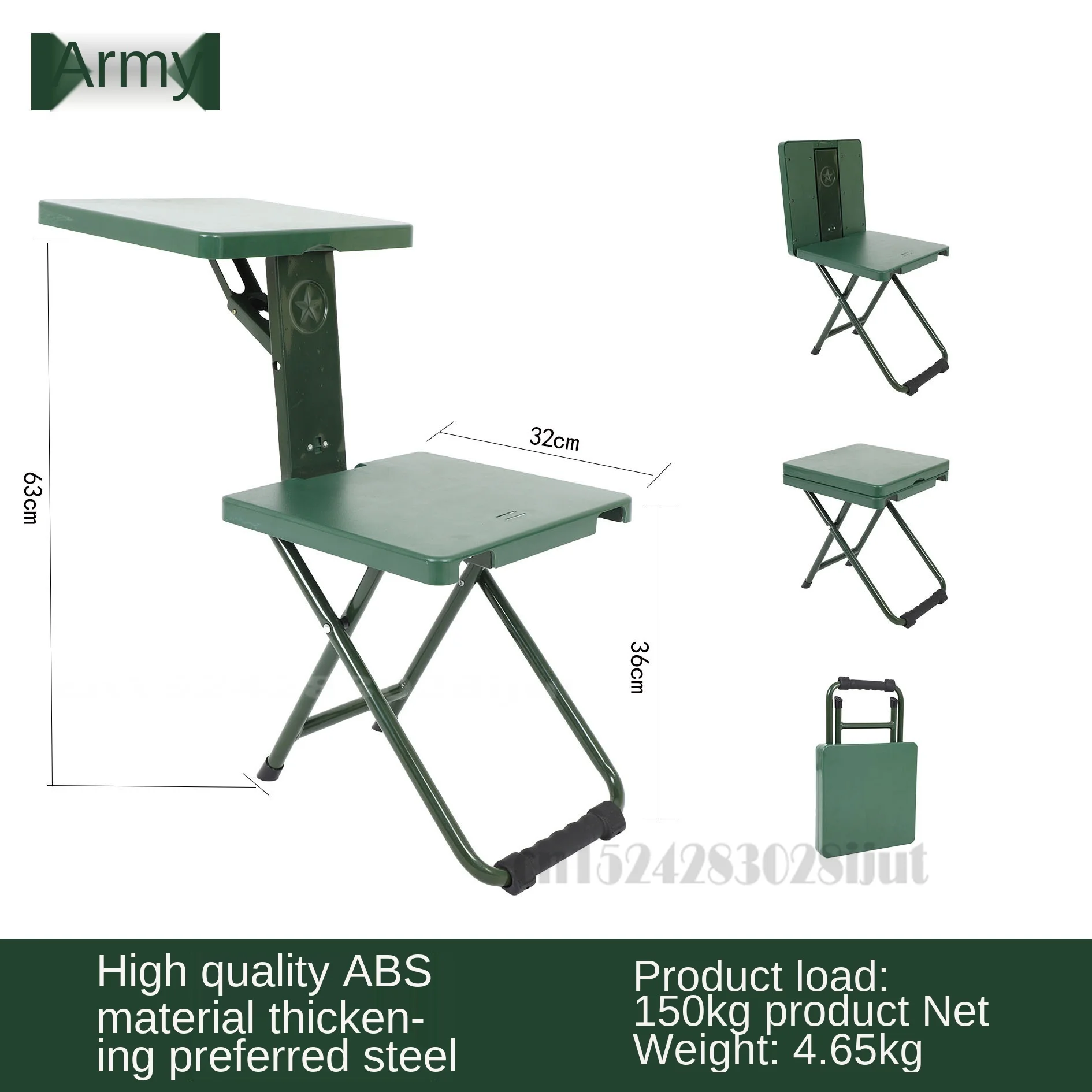 구매 다기능 접이식 어린이 학습 의자 등받이 접이식 의자 휴대용 야외 레저 쓰기 의자 바베큐 비치 캠프