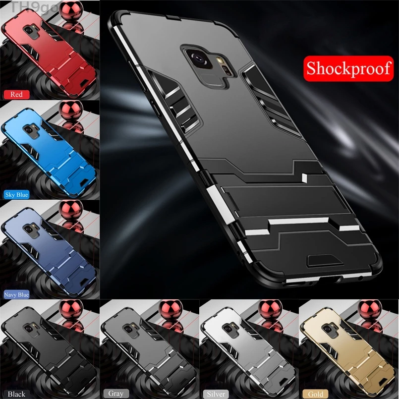 Shockproof Kickstand Case For Samsung A8 A6 Plus J6 J4 2018 Hybrid Armor Galaxy J2 Pro J7 DUO Max DYee |