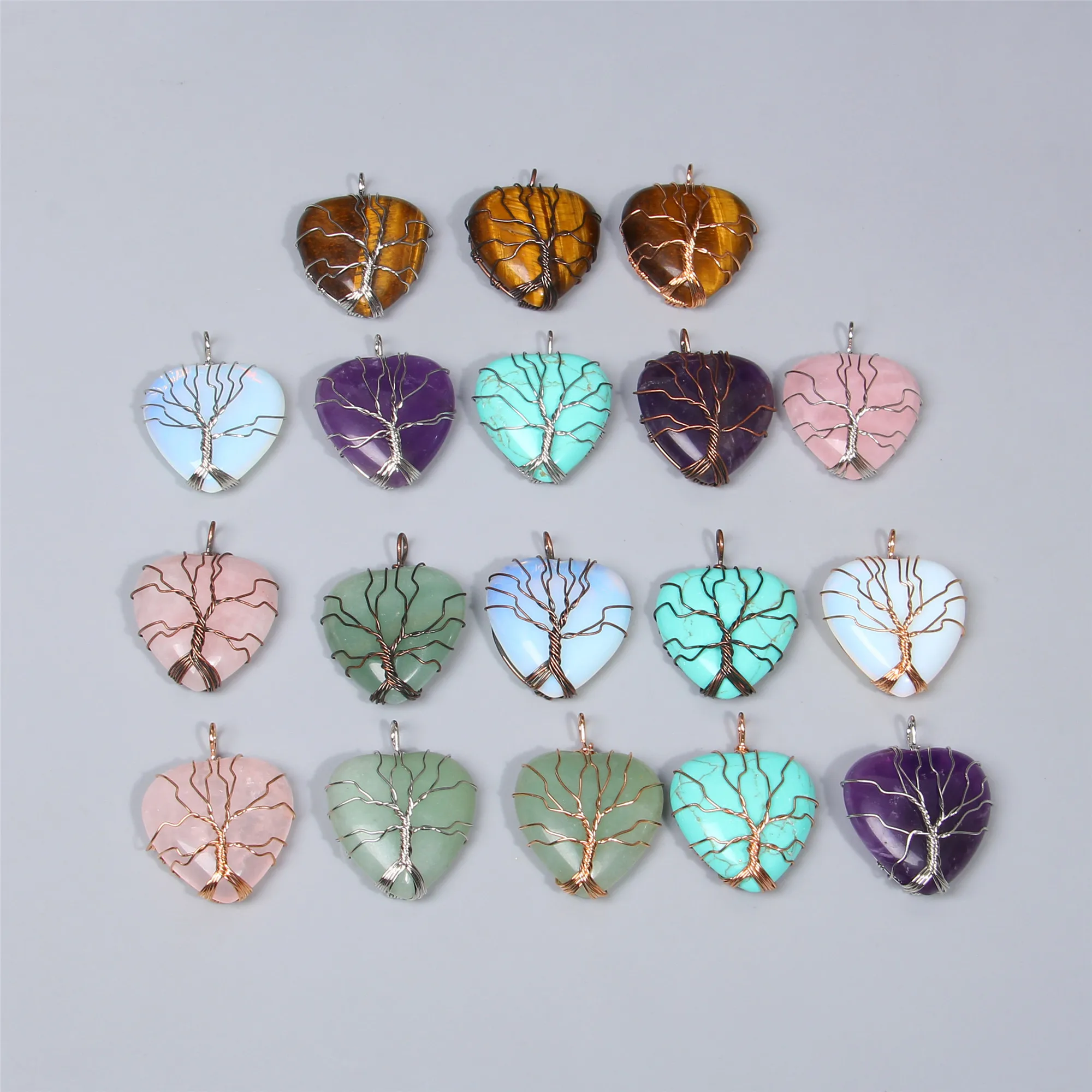 1 шт. подвеска в виде дерева жизни из натурального металла и меди|Подвески| |