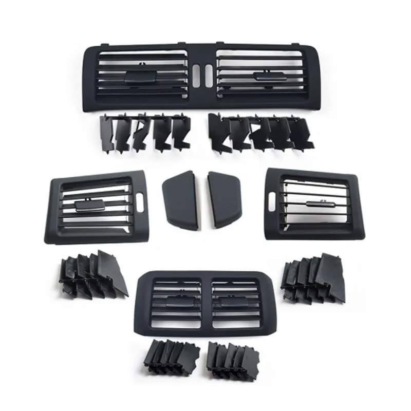 

GAKW251 4-piece set of old style air-conditioning vent panel (front exhaust vent + left vent + right vent + rear exhaust vent)