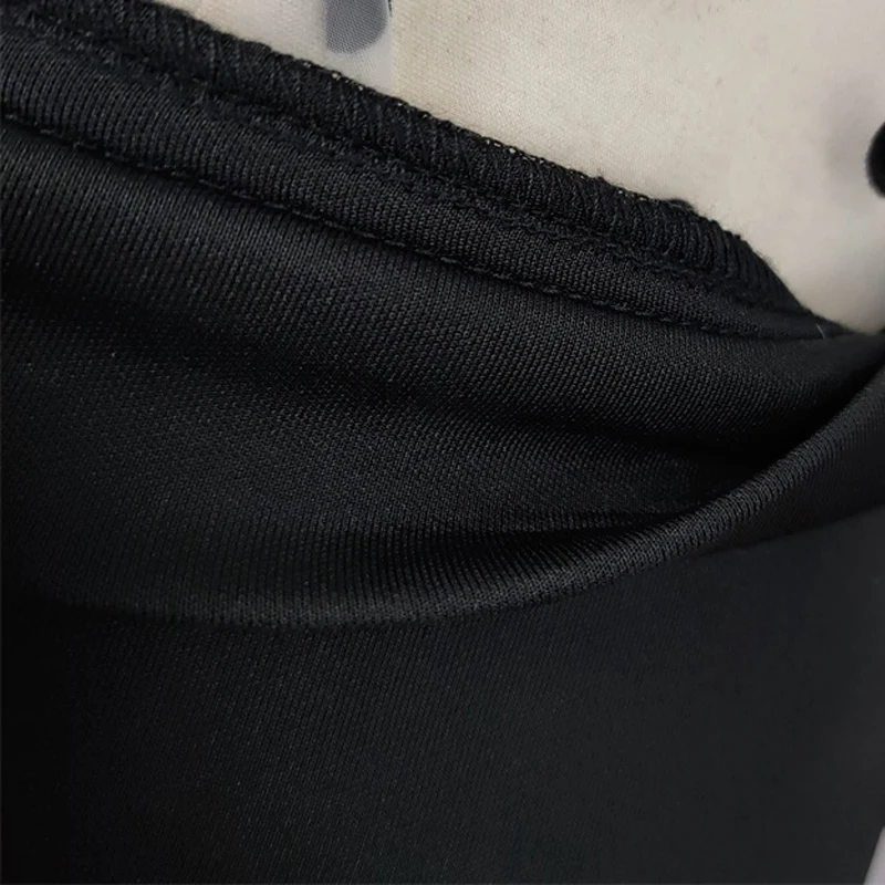 Женская облегающая юбка с высокой талией в стиле Русалочки черная белая