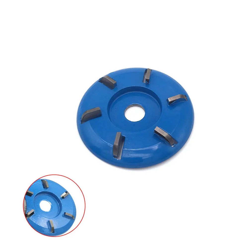 

16mm Hole Bore Power Wood Carving Disc Arc Six Teeth Angle Grinder Attachment Power Wood Carving Disc Angle Grinder Attachment (
