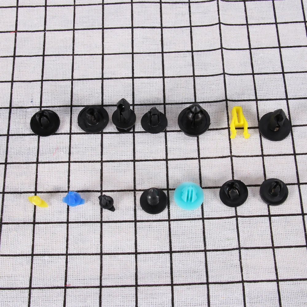 

555pcs Car Body Trim Clips Retainer Bumper Rivets Screws Car Push Type Bumper Fastener Rivet Clips Panel Push Fastener Kit
