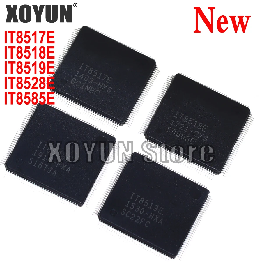 

100%New IT8517E IT8518E IT8519E IT8528E IT8585E IT8586E IT8527E IT8887HE QFP-128