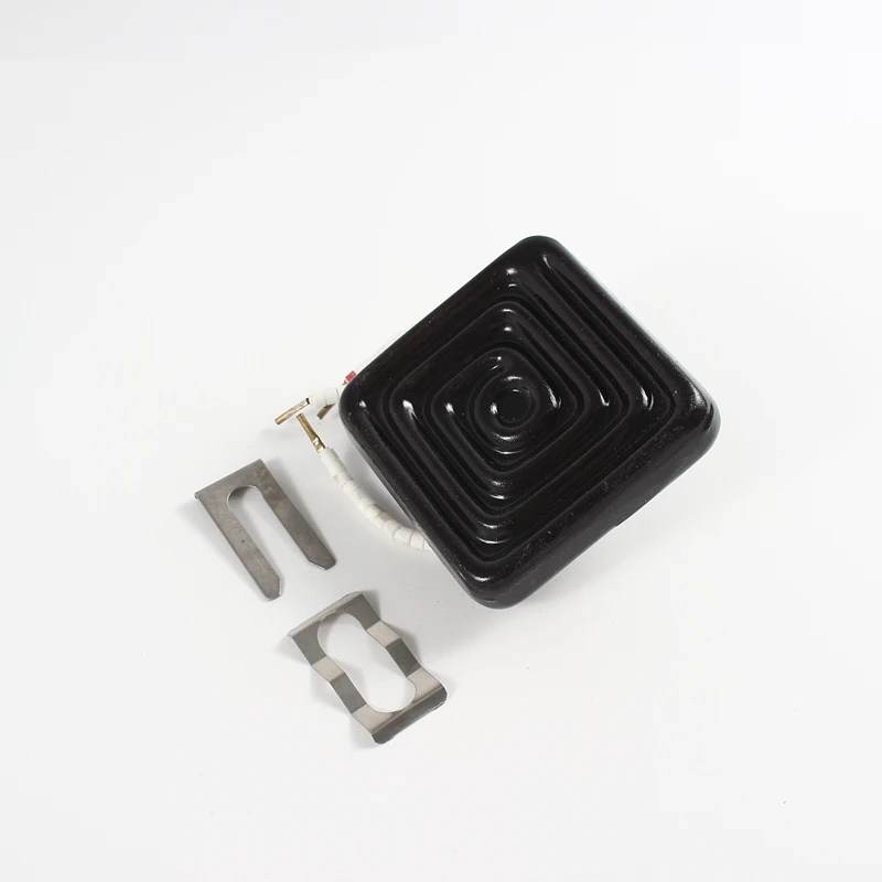 100*100mm 220V 200W 400W Ceramic Heater Plate Board Flat Top Upper Infrared Air Heating BGA Rework Station Pet Lamp 100x100mm