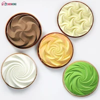 shenhong new arrival silicone tart mold pastry dessert mould pan silicone cake mold for baking mousse tartlet decoration