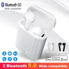 Беспроводные Bluetooth наушники TWS i7s, Спортивная гарнитура с зарядным устройством для Apple iPhone, Android