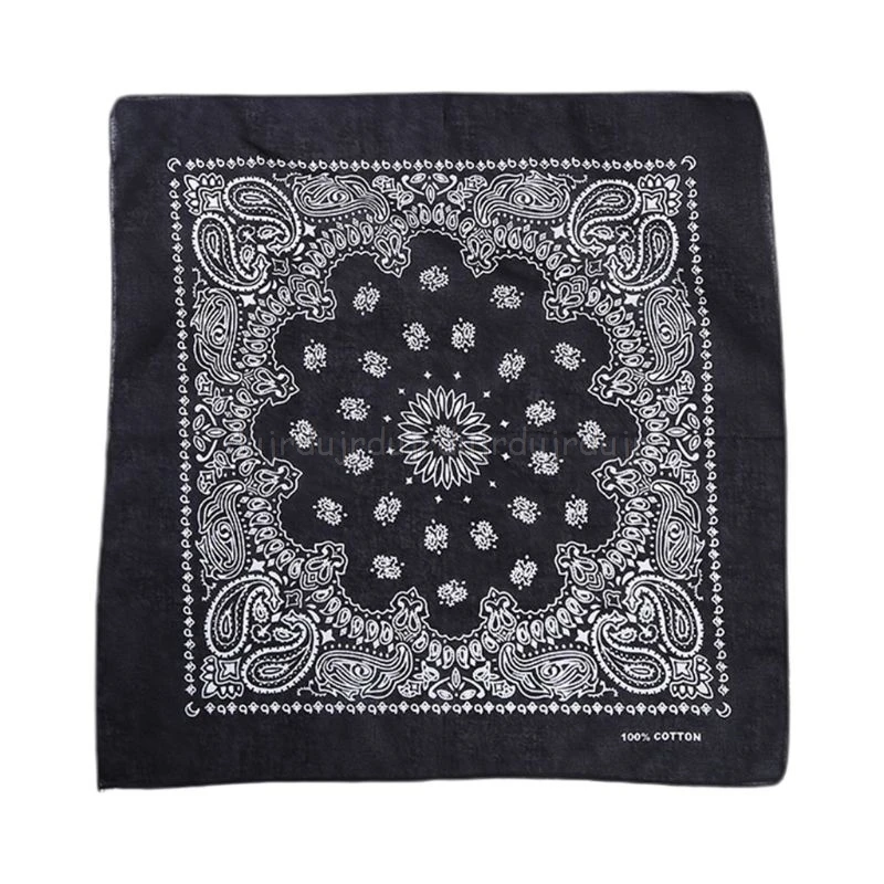 Носовой платок в этническом стиле хип хоп бандана 15 цветов Ретро стиль цветочный