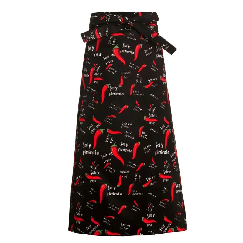 

High Quality Universal Kitchen Aprons Half-length Long Waist Apron Catering Chefs Waiters Uniform New