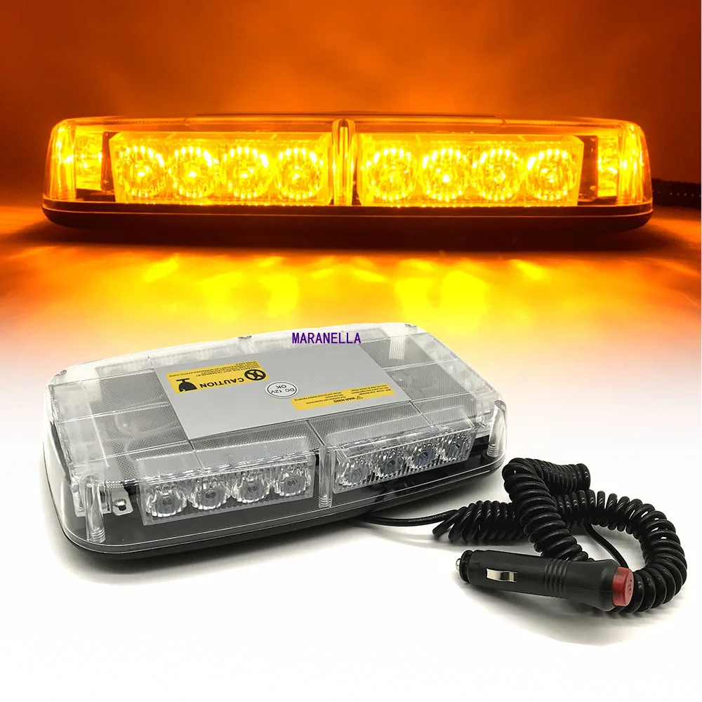 

Car Roof strobe Light 24 LED flashing Emergency Warning Light Lamp Police car fire truck roof flash light beacon DC12V