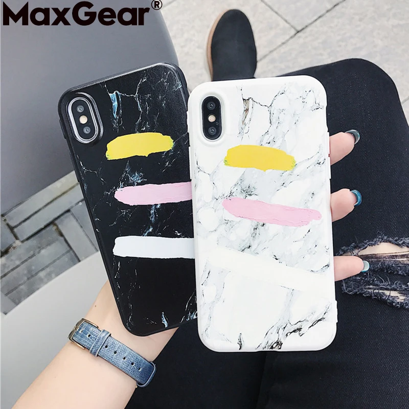 Роскошные граффити мрамор i телефонные чехлы для iPhone бренд X 8 6 S 7 Plus XS Max XR 8Plus iPhone8
