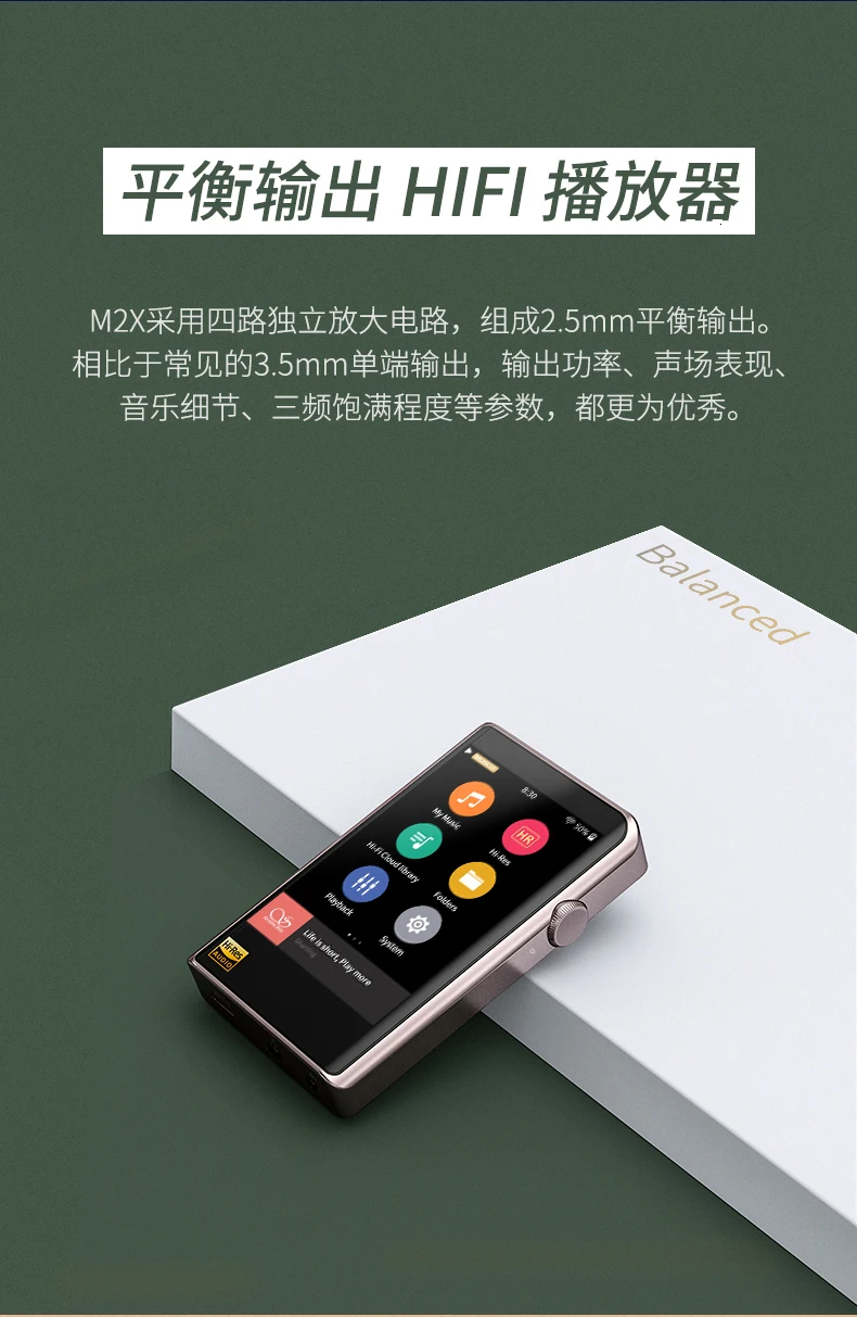 MissAudio Shanling M2X Hi-Res портативный музыкальный плеер Bluetooth Apt-X плеер мини DAP DSD256 без потерь беспроводной плеер HIFI MP3 M0