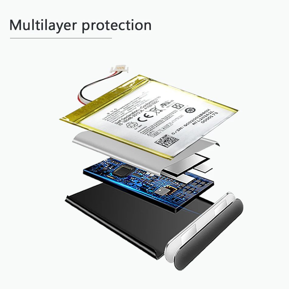 YKaiserin 890 мАч планшет аккумулятор 265360 для Amazon Kindle 7 7th Gen " e-ридер WP63GW 265360 58-000083 58-000151 батарея