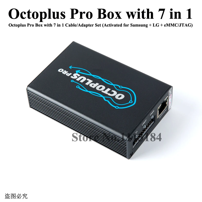 100% оригинальная коробка Octoplus Pro с кабелем 7 в 1/набором адаптеров (активируется для