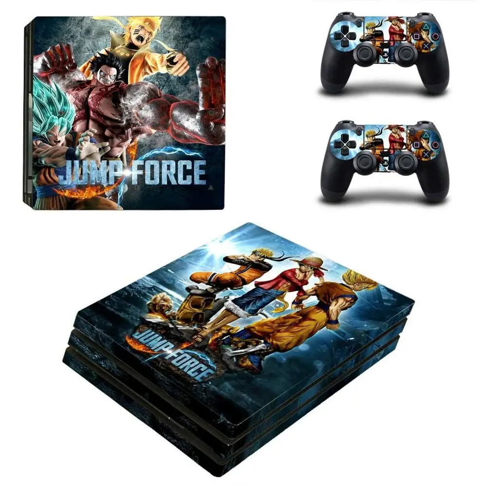 Виниловые наклейки для консоли Sony Playstation 4 Pro и контроллеров из цельного материала
