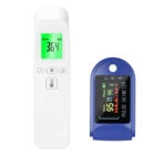 Пульсоксиметр на кончик пальца, цифровой измеритель пульса и уровня кислорода в дыхательных путях и сна, с TFT дисплеем, HRV SpO2 PR PI