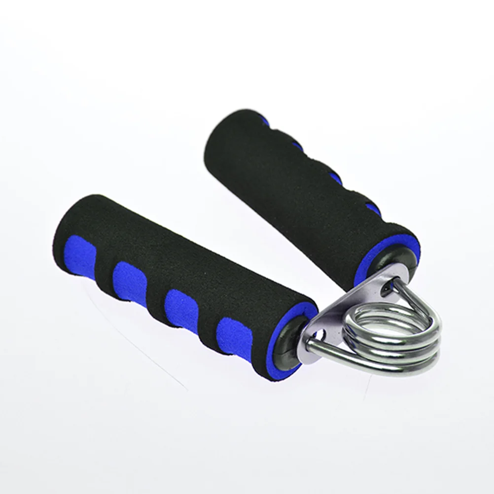 

Пара стальных захватов для руки предплечья запястья тяжелые упражнения для рук Захваты (синий)