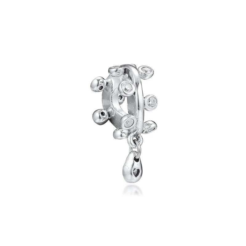 DIY Подходит для Pandora Браслеты в виде капелек люстры Висячие бусины 100%