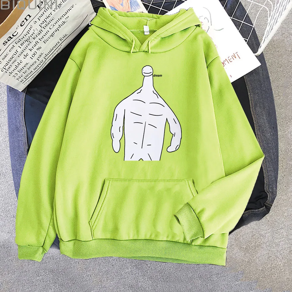 

Dream Smile Funny Hoodie Unisex 2021Wram Tops WasTaken Harajuku Oversized Sweatshirt Men/Women Anime Hoodies Streetwear Clothes