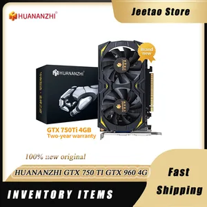 HUANANZHI GTX 750 TI\GTX 960 2G 100% new original 128Bit Graphics GDDR5
DVI VGA HDMI-Compatibl Video Cards Geforce Game Computer