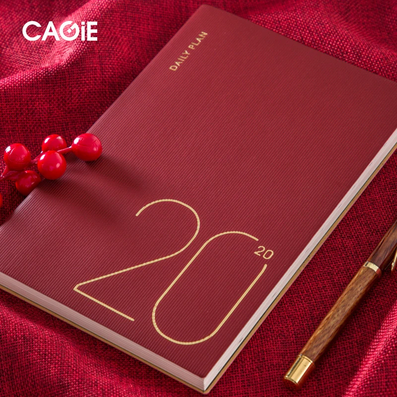 2020 милый канцелярский блокнот планировщик А5 Еженедельный ежедневник s или
