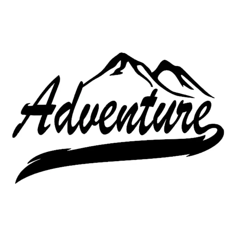 

Car Sticker Funny Adventure Camping Hiker Outdoor Sportsman Fashion Auto Exterior Accessories Vinyl Decal,18cm*11cm