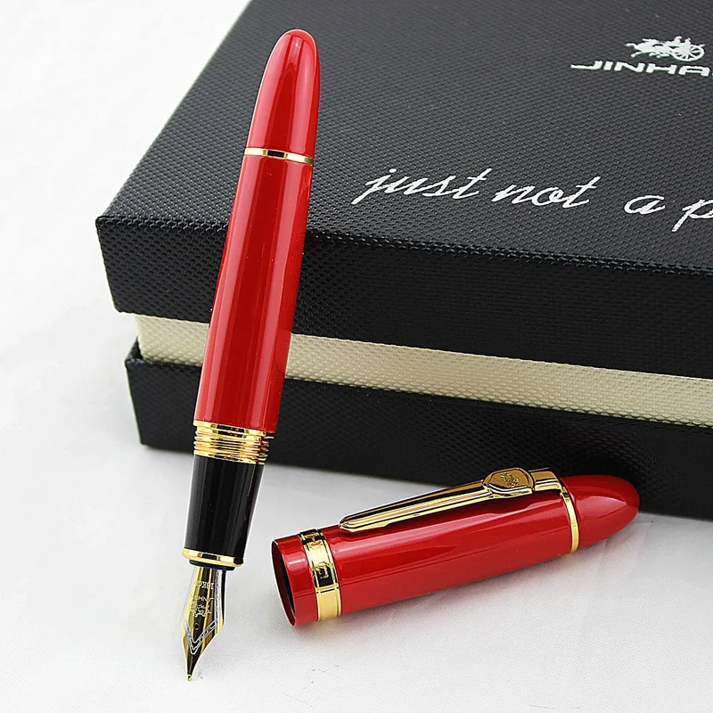Ручка перьевая Jinhao 159 чернильная ручка с золотым деловым Офис школа студент