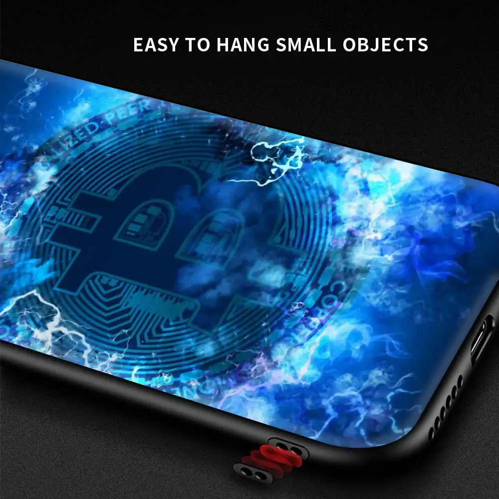

Silicone Phone Case for Xiaomi Redmi Note 9S 8 Pro 9 8T 7 9A 9C 7A 8A K40 10 Pro Luxury Black Cover I Love Accept Bitcoin