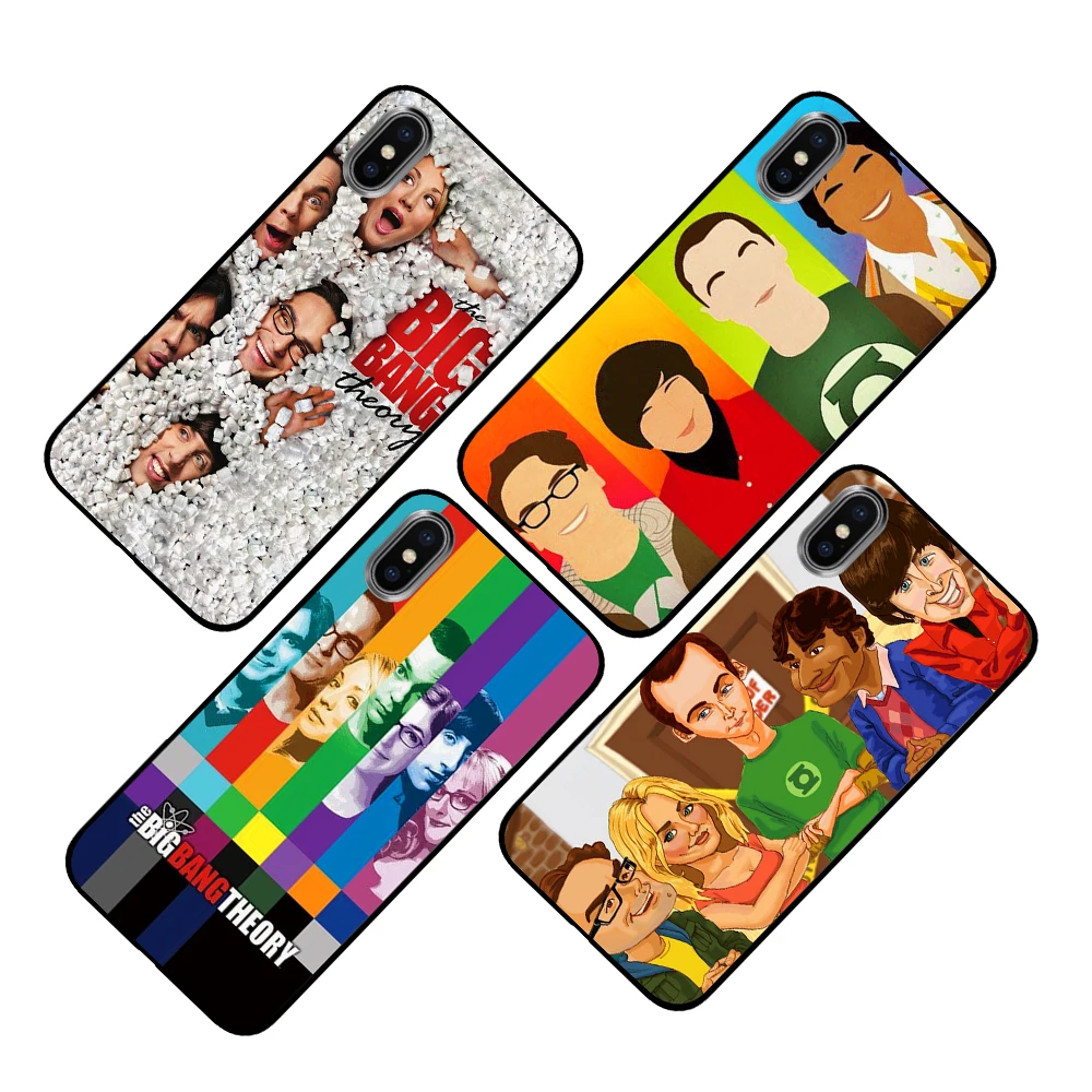 Чехол Big Bang Theory для iPhone 5 5S 6 6s 7 8 Plus X XS XR 11 Pro Max | Мобильные телефоны и аксессуары