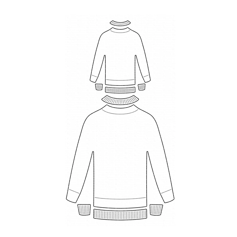 Новое поступление 2019 года: штампы и скрапбукинги для вырезания металла свитера