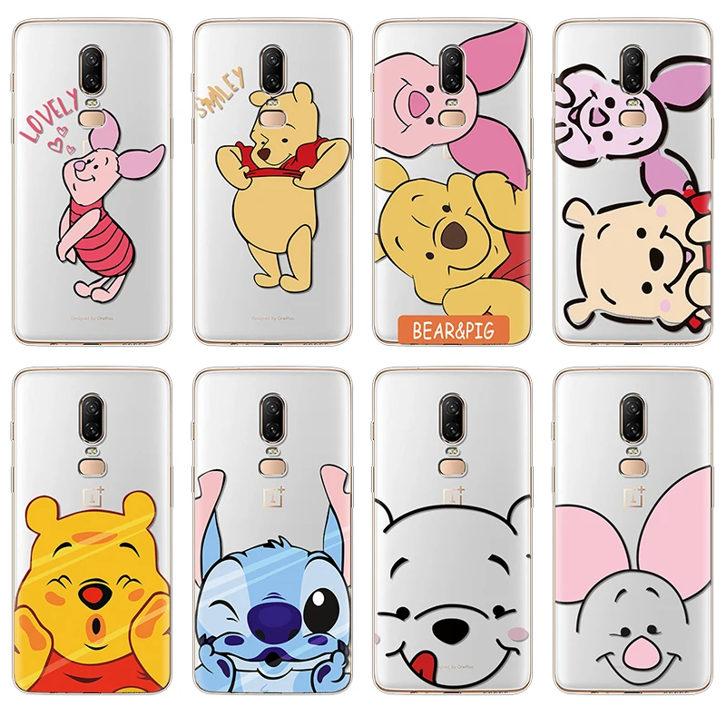 Роскошный чехол s с милым мультяшным принтом для One Plus, 5, 6, 3, 5, чехол, силиконовые мягкие сумки из ТПУ, чехол для One Plus, 7, 7 T, Pro, чехол, Coque Capa