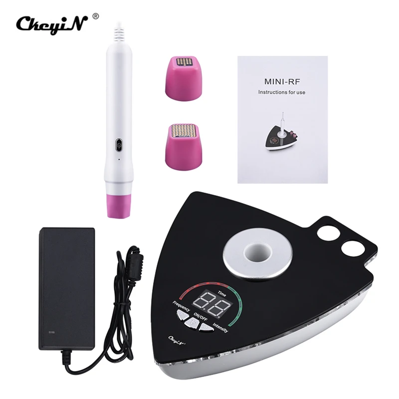 

CkeyiN RF Thermage Apparatus Anti-wrinkle Lifting Firming Wrinkle Removal Beauty Skin Care Facial Microcurrent Induction Machine