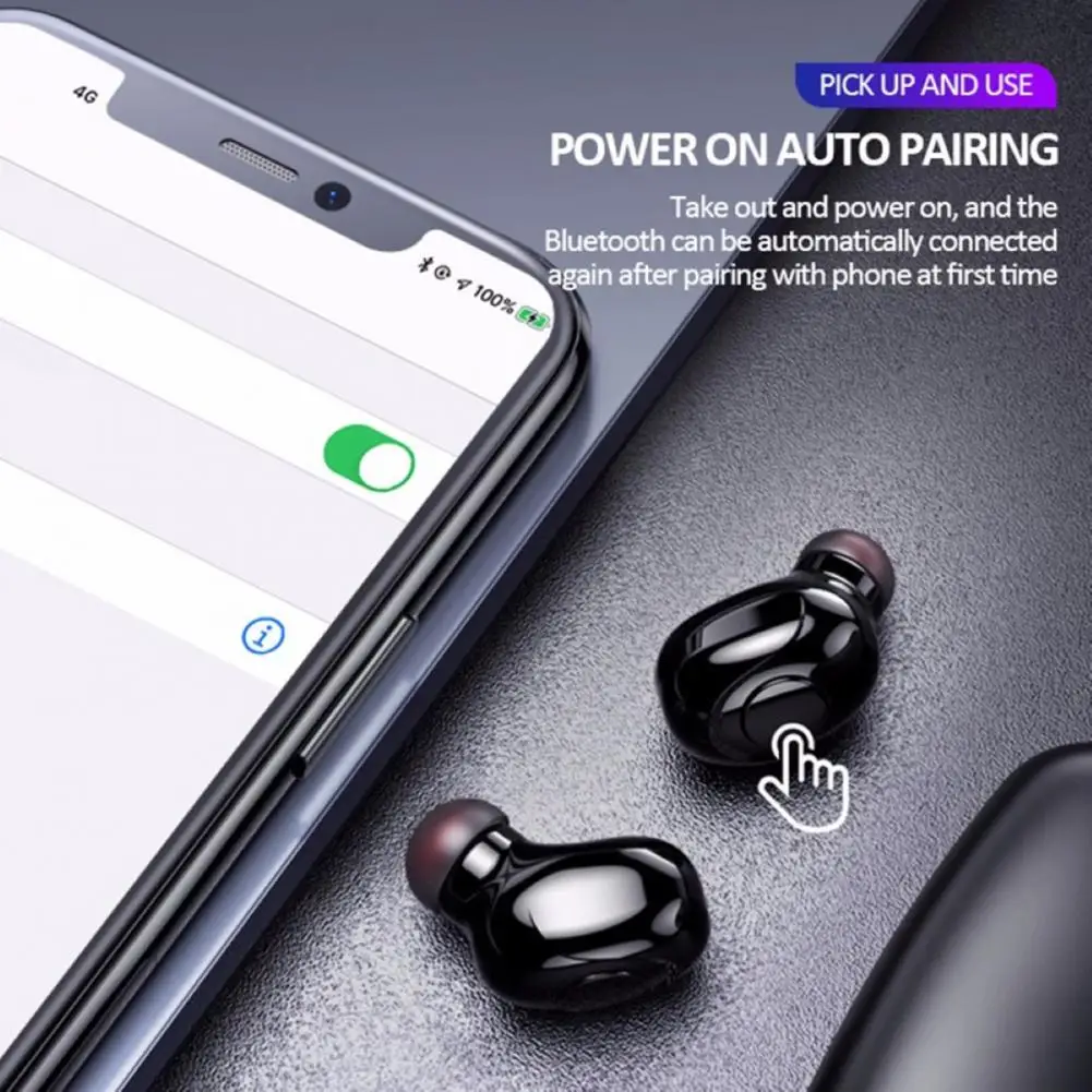 S9 Bluetooth 5 0 наушники стерео мини TWS HiFi внутриканальные Беспроводные с микрофоном
