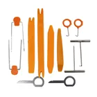 12 шт., лидер продаж, Автомобильный Дверной зажим, инструмент для снятия панели радиоприемника для RENAULT avgek Captur CLIO Duster DOKKER Espace Fluence KADJAR